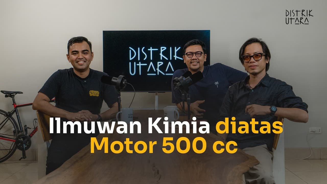 Ilmuwan Kimia diatas Motor 500 cc